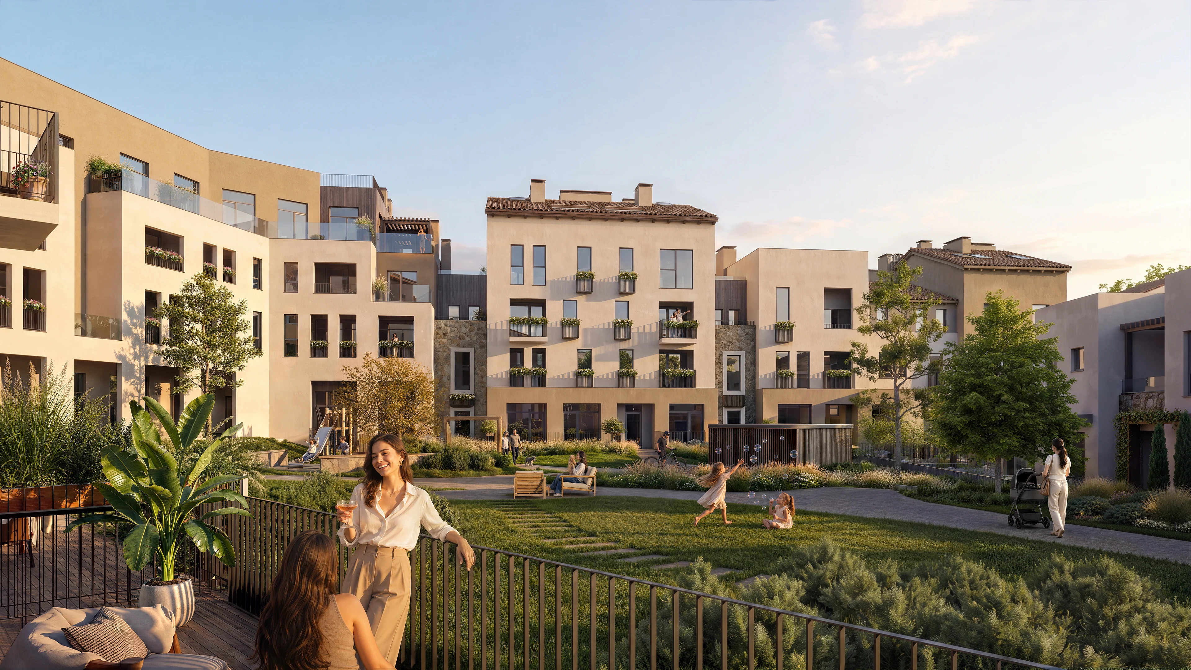 Многоквартирные жилые дома La Torre Village в Краснолесье